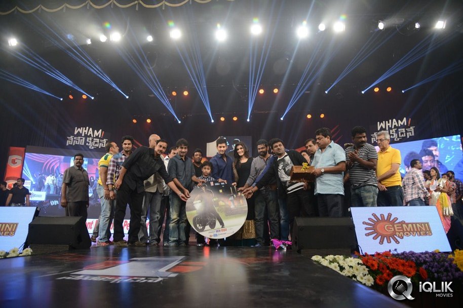 1-Nenokkadine-Movie-Audio-Release